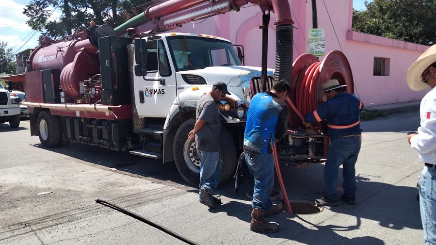 Con Camión Vactor Iniciarán Labor De Desazolve En El Servicio De Drenaje De La Cabecera Municipal De Múzquiz