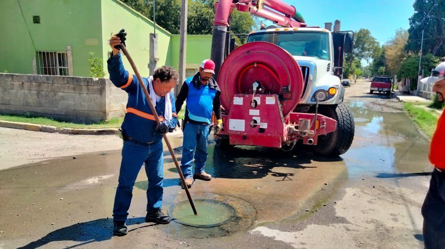 Con Camión Vactor Iniciarán Labor De Desazolve En El Servicio De Drenaje De La Cabecera Municipal De Múzquiz