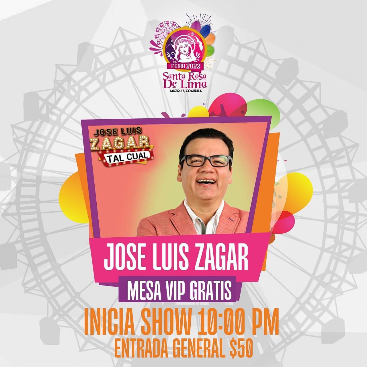 Hoy En Nuestra Feria De Múzquiz, Noche De Comedia, Y La Música Del Sonido Mazter