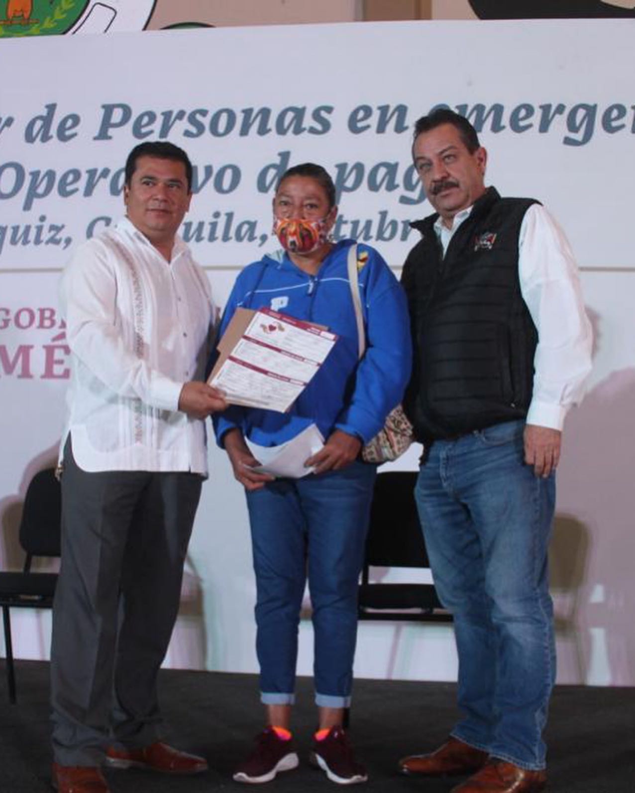 A Través Del Programa Para El Bienestar De Personas En Emergencia Social Y Natural, Muzquences Recibieron Apoyo Del Gobierno De La República