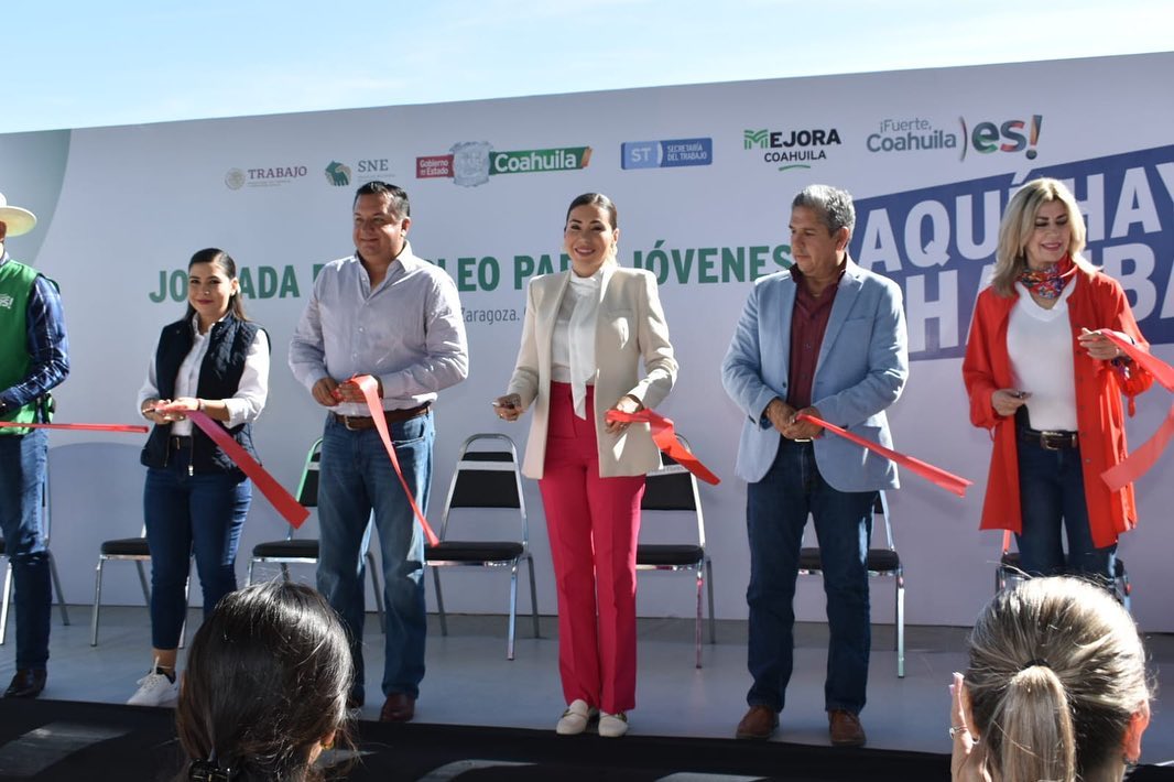 En Mancuerna Estado Y Municipio De Múzquiz Trabajan Por Una Diversificación: Realizan La Jornada De Empleo «Aquí Hay Chamba»