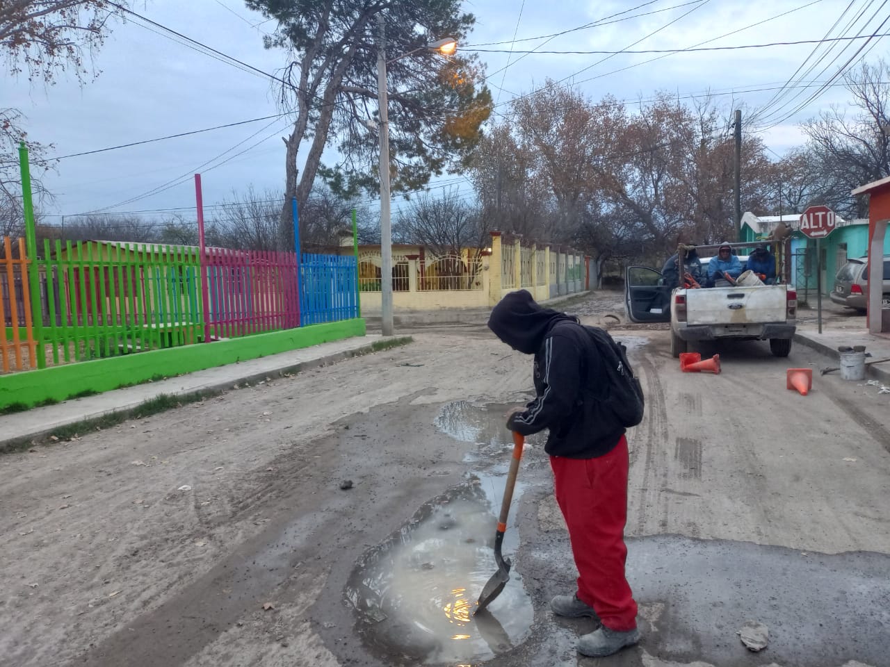 REPARA JAAPAM FUGAS EN NUESTRA CIUDAD DE MELCHOR MÚZQUIZ