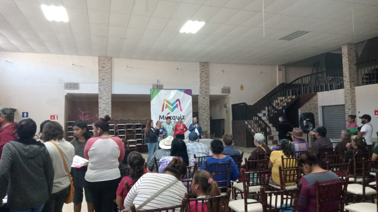 ENTREGA DESARROLLO SOCIAL APOYOS EN MINAS DE BARROTERÁN