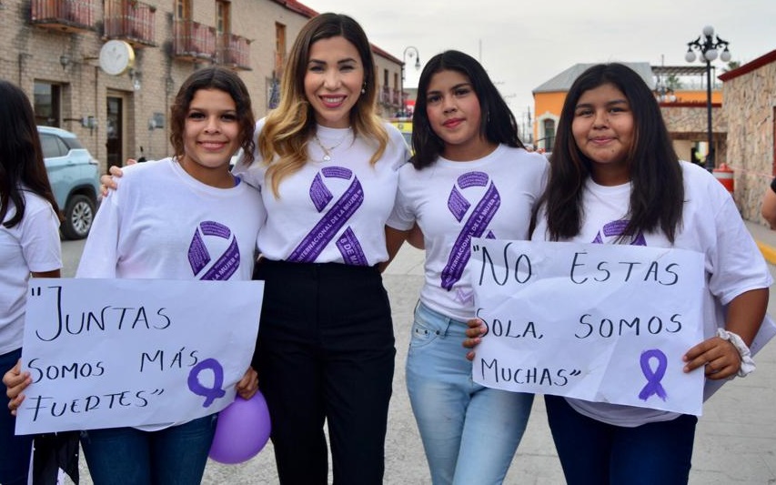 Encabeza alcaldesa Tania Flores conmemoración del día internacional de la Mujer