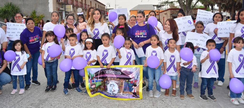 Encabeza alcaldesa Tania Flores conmemoración del día internacional de la Mujer