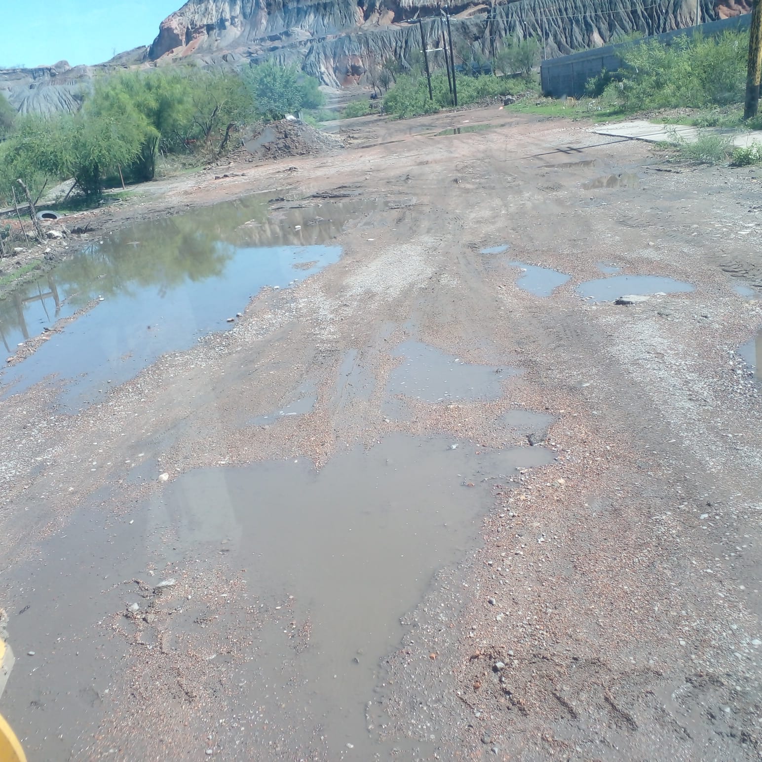 Trabaja Obras Públicas en Colonia PT de Palaú