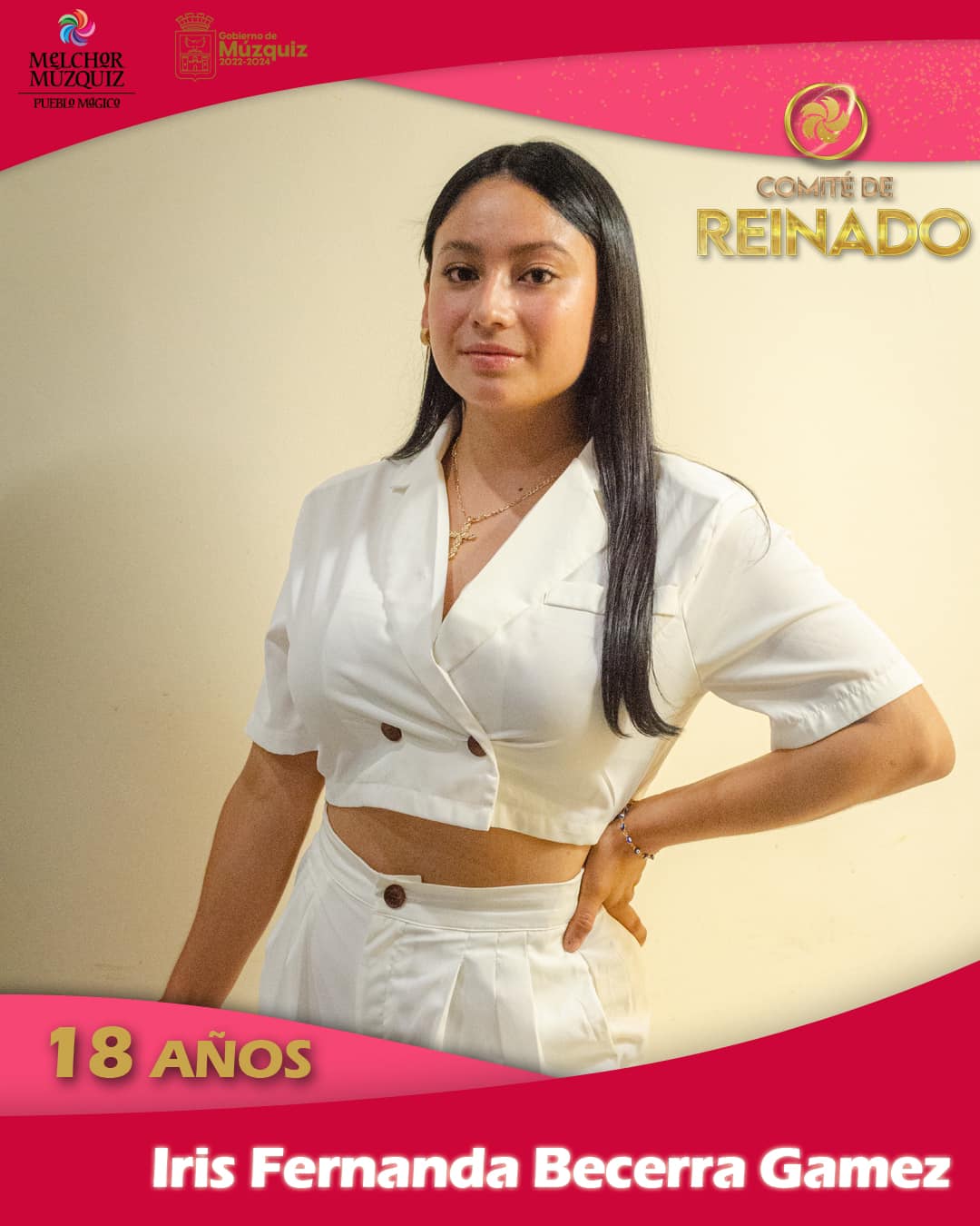 CANDIDATAS A REINA DE LA FERIA DE SANTA ROSA DE LIMA 2023