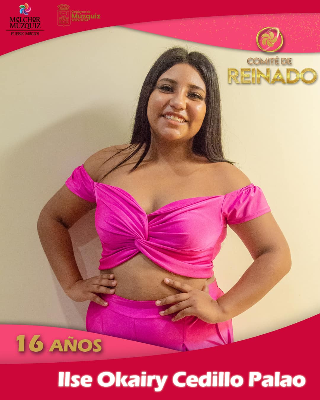 CANDIDATAS A REINA DE LA FERIA DE SANTA ROSA DE LIMA 2023