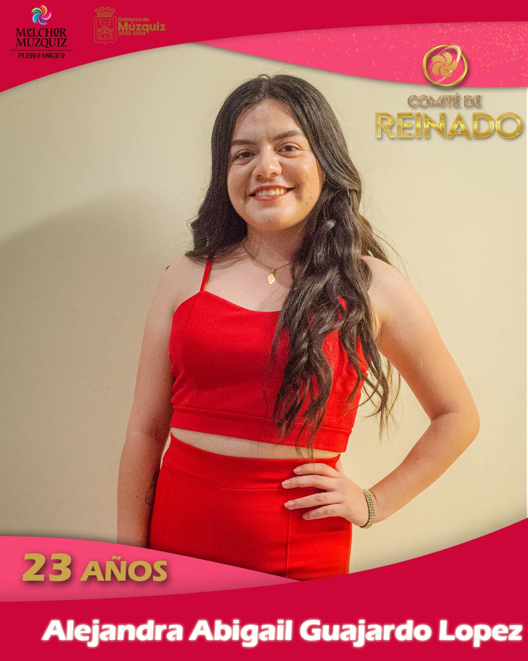 CANDIDATAS A REINA DE LA FERIA DE SANTA ROSA DE LIMA 2023