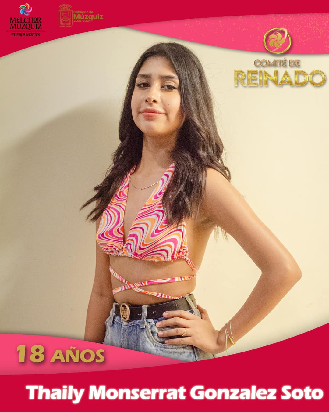 CANDIDATAS A REINA DE LA FERIA DE SANTA ROSA DE LIMA 2023